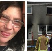 Susan Waring, 45, was trapped inside her first-floor flat in Redburn