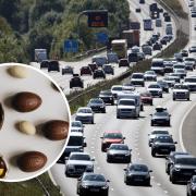 Drivers should be careful when eating chocolate before journeys