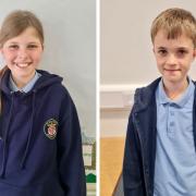 Holly and Michael have been named as the area's sport stars of the month