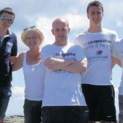 The team successfully climbed the Munro for charity