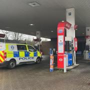 The incident is alleged to have taken place at the Esso garage in Alexandria