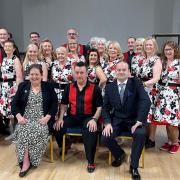 Jackie Baillie, MSP for Dumbarton, along with Provost Douglas McAllister of the West Dunbartonshire Council, made a trip to see the Boogie Box Jive members' dance skills which have been put to good use to raise funds for charity