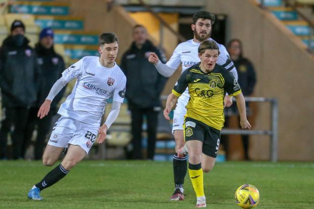 Dumbarton remain in the League One relegation play-off spot despite holding the division's top scorers to a 0-0 draw on April 6 (Photo - Andy Scott)