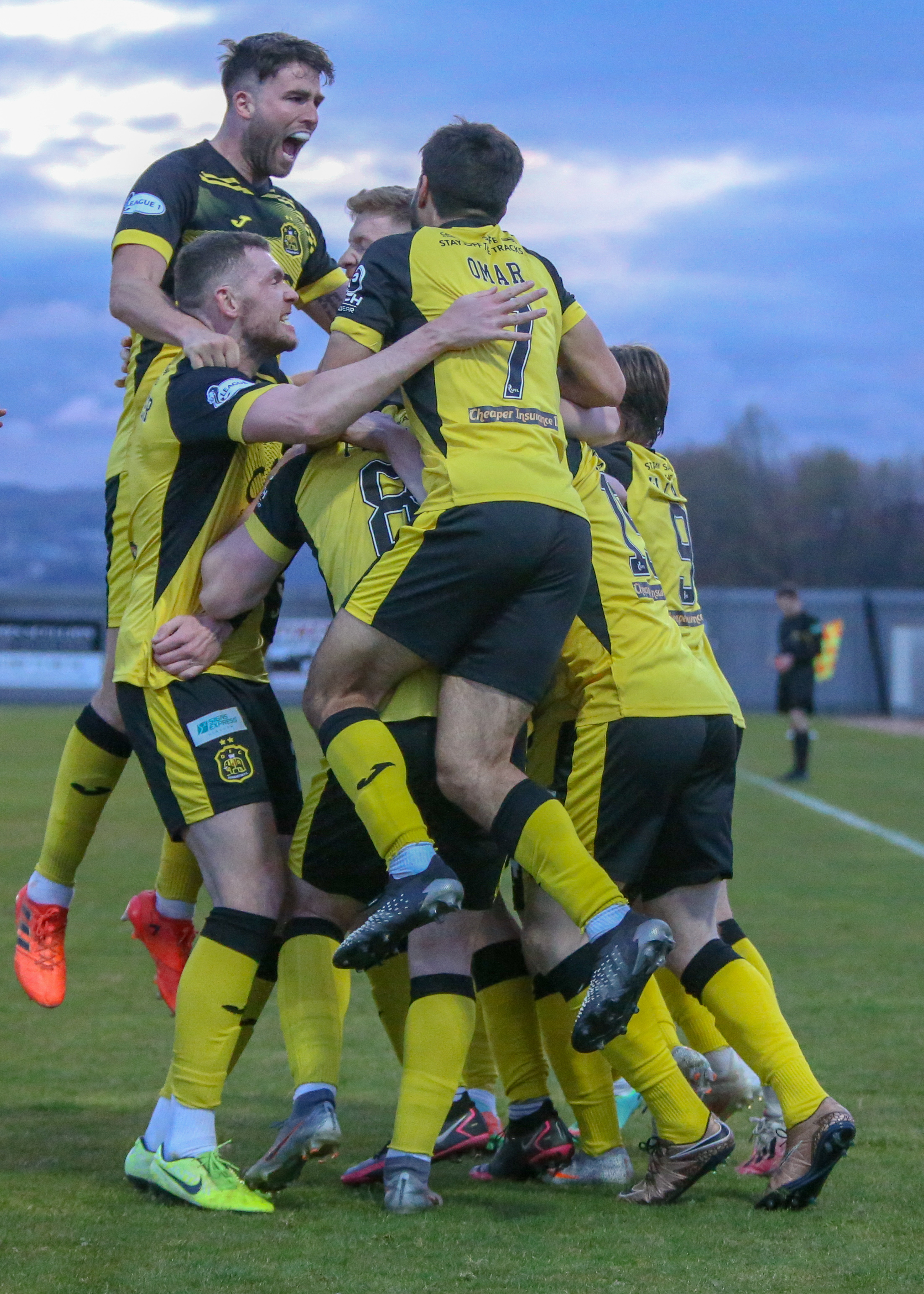 Dumbarton secured what could be a priceless three points in the battle to avoid the drop to League Two by beating Forfar 1-0 at the C&G Systems Stadium on Tuesday night (Photo - Andy Scott)