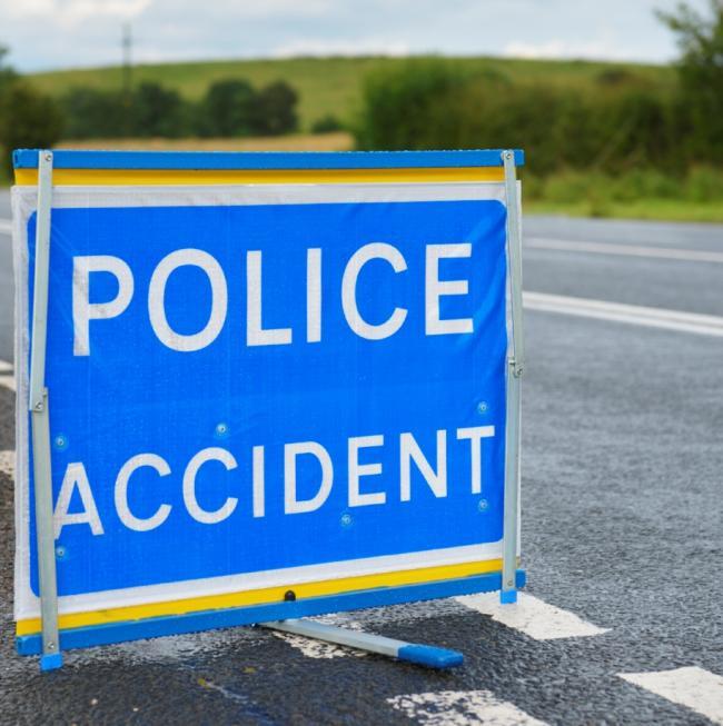 Police closed the road on Sunday to carry out a full crash investigation
