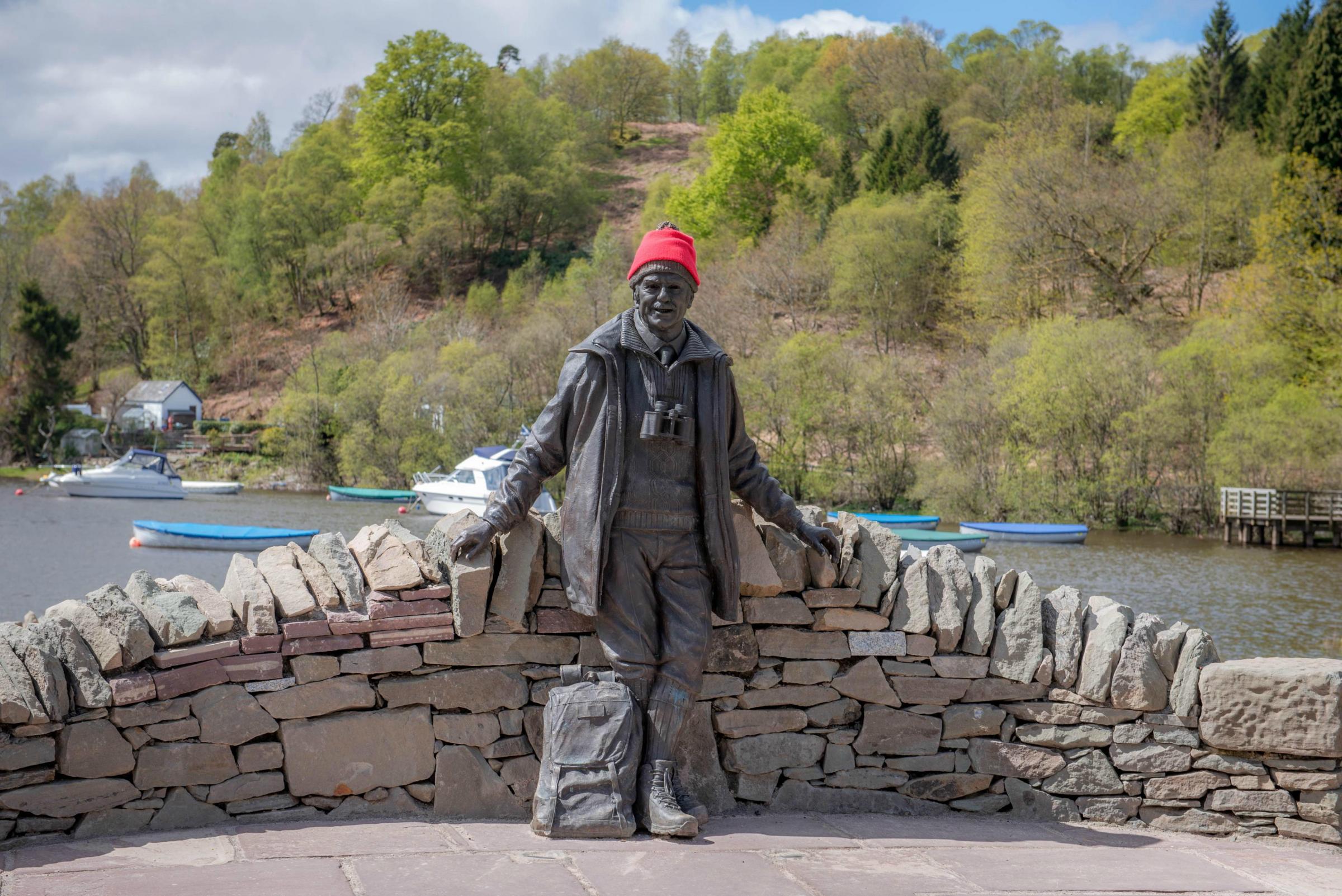 Loch Lomond Tom Weir memorial site donations raided by callous thieves