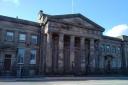 The High Court in Glasgow, where Christopher Harkins denied all 44 charges against him
