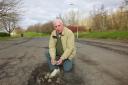 Richard Elder has hit out at the state of his local street - and claims pleas to West Dunbartonshire Council have been ignored
