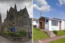 The West Kirk and St Andrew's Church buildings in Dumbarton would close under the Clyde Presbytery's plans