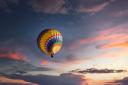 A hot air balloon will fly over Loch Lomond