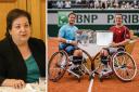 Jackie Baillie MSP was made a Dame, and Gordon Reid, right, and Alfie Hewett were given OBEs.