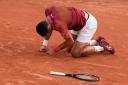 Novak Djokovic had to pull out of Roland Garros through injury (Christophe Ena/AP)