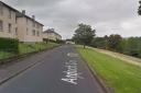 The alleged incident took place in Dumbarton's Ardoch Crescent