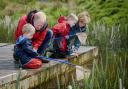 Pond dipping at RSPB Loch Lomond Nature Reserve - photo by Helen Pugh