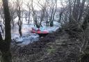 The jet ski was found on the shores (Photo: Loch Lomond Rescue Boat)