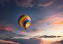 A hot air balloon will fly over Loch Lomond