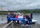 Members of Loch Lomond Water Ski Club presented a cheque last week