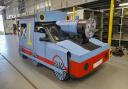 Pupils from Kilpatrick High School transformed a car into Thomas the Tank Engine recently