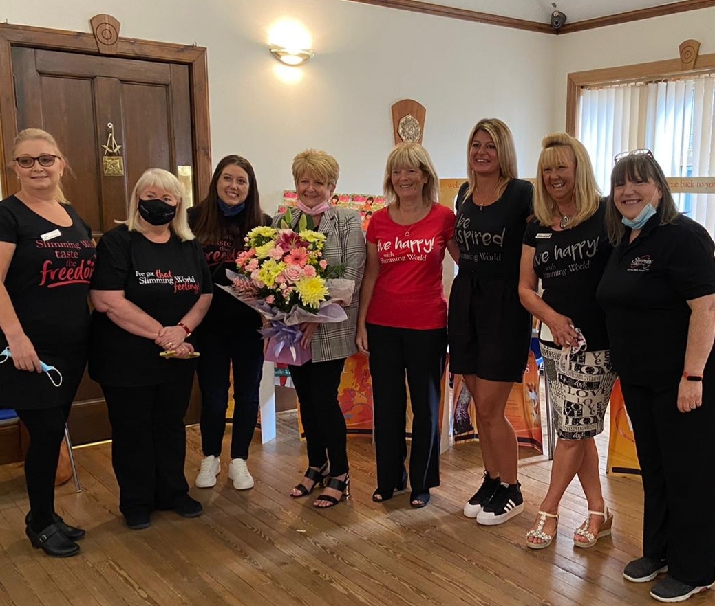 Dumbarton's Slimming World consultant Bernadette celebrates 25 years helping residents lose weight