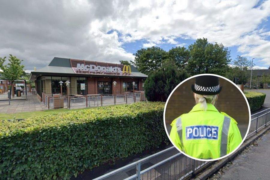 Dumbarton crime: Man, 54, 'seriously assaulted' at McDonald's disturbance
