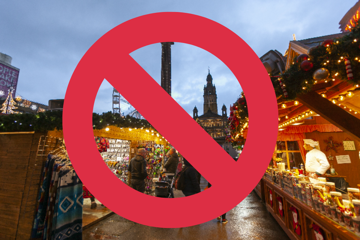 Glasgow's George Square Christmas market cancelled