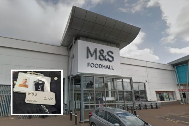 Marks and Spencer staff in Dumbarton, and across the UK, are to be given the option to display their preferred pronoun on their name badge while at work
