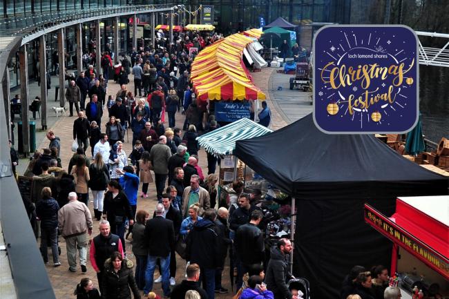 Loch Lomond Shores' Christmas Festival is on December 4 and 5