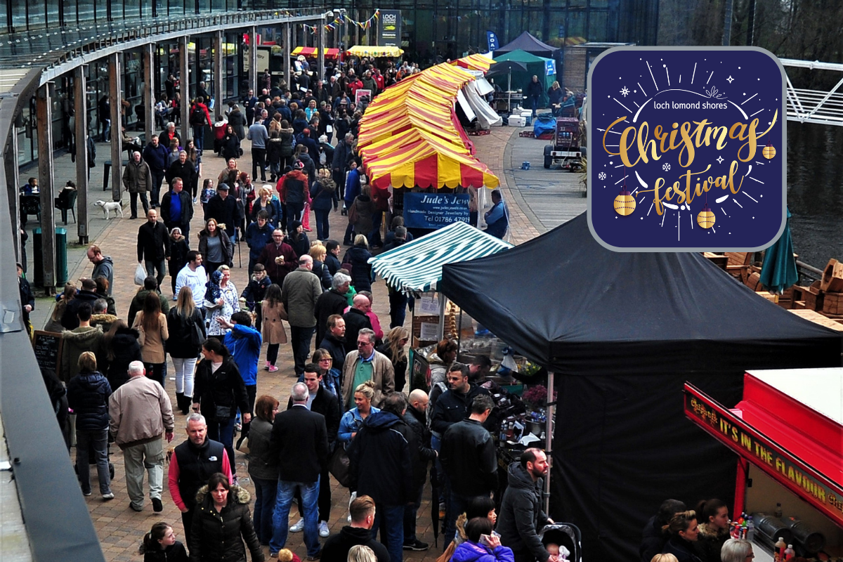 Loch Lomond Shores Christmas festival dates and times