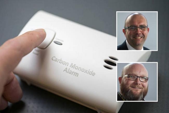 Labour councillor David McBride and SNP council leader Jonathan McColl clashed over the new home fire safety rules to be introduced in February