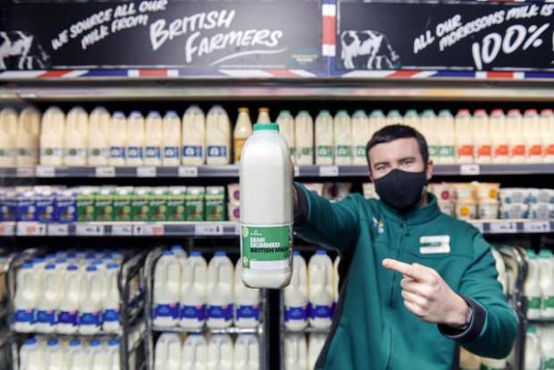 Dumbarton and Vale of Leven Reporter: Morrisons is to scrap “use by” dates on most of its milk in a bid to reduce food waste. (PA/Morrisons)