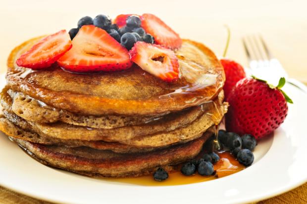 Dumbarton and Vale of Leven Reporter: A stack of pancakes with fruit. Credit: Canva