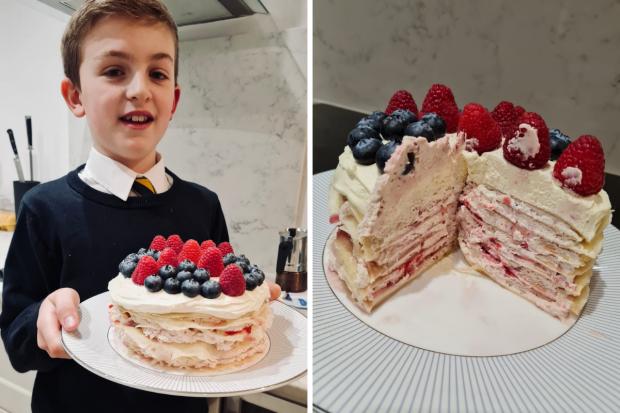 Oliver's cake was inspired by one of Prince Phillip's favourite dishes
