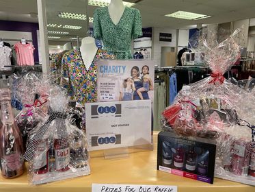 The team at M&Co also held a raffle with great prizes donated