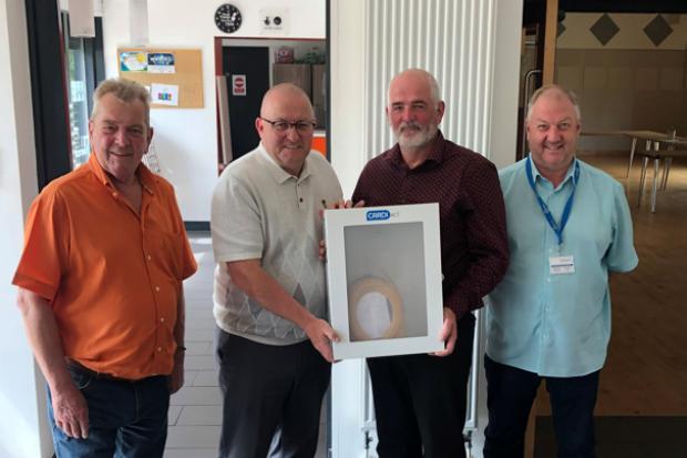A cabinet storing the defibrillator has been fitted in The Cutty Sark Community Centre