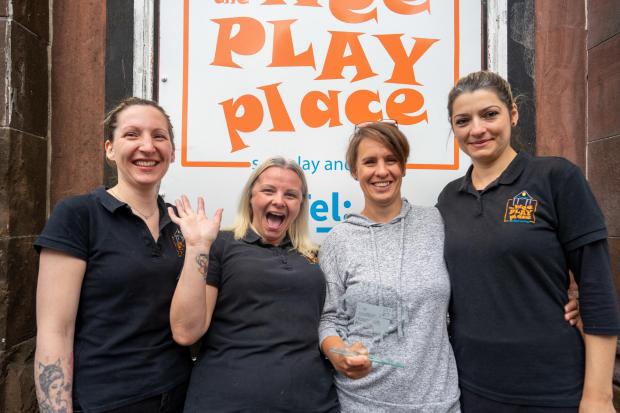 The Wee Play Place in Alexandria won the Best Entertainment Team prize at the Scottish Hospitality Awards