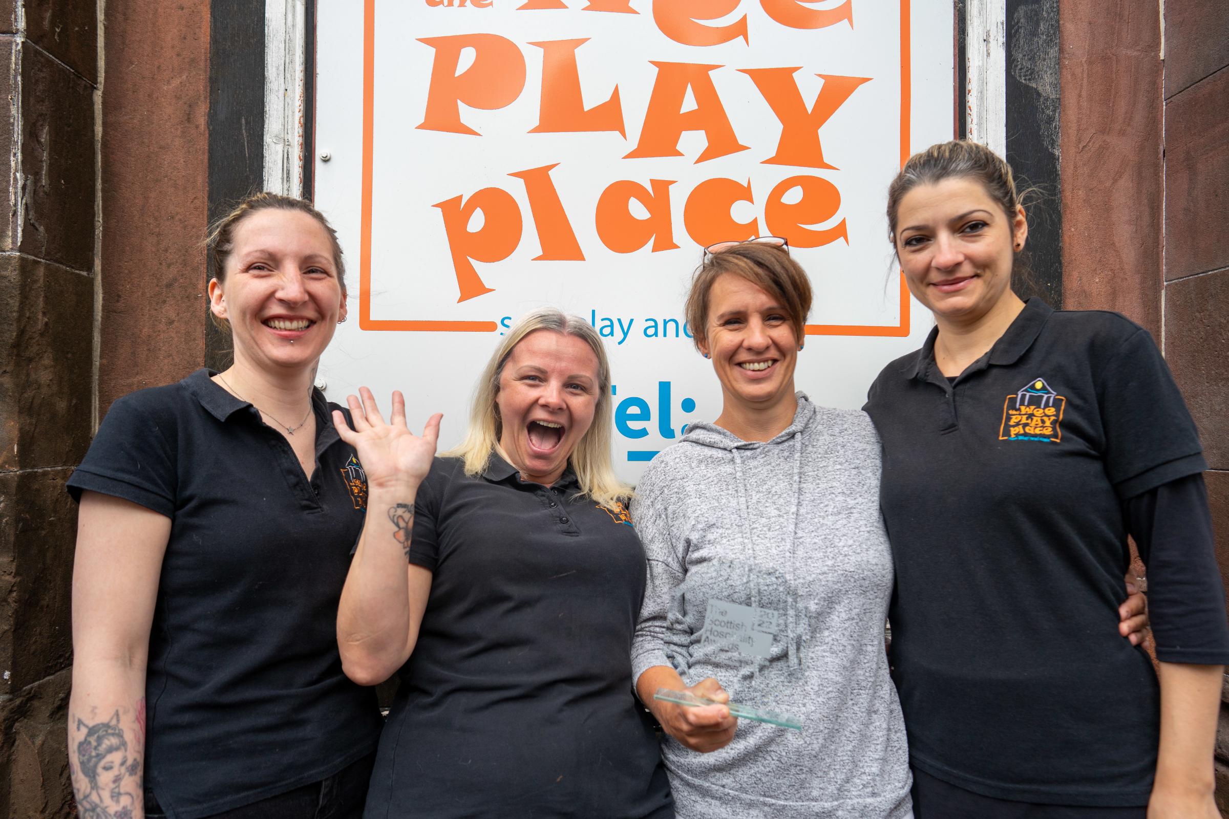 Alexandria's Wee Play Place wins award in Scottish Hospitality Awards