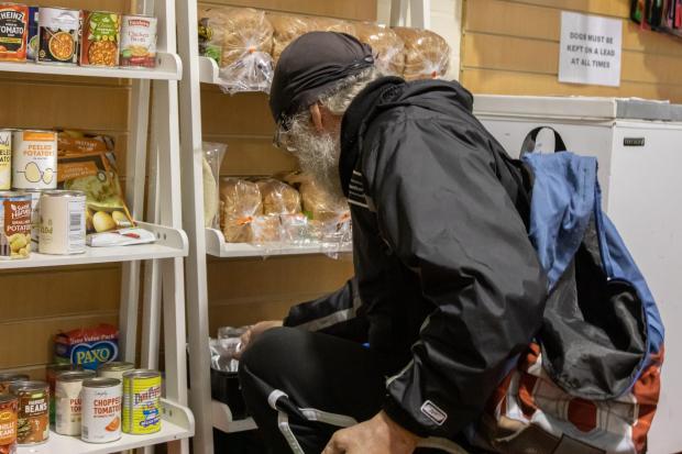 Dumbarton and Vale of Leven Reporter: Jamie, who uses the food bank every week, has been living without electricity recently