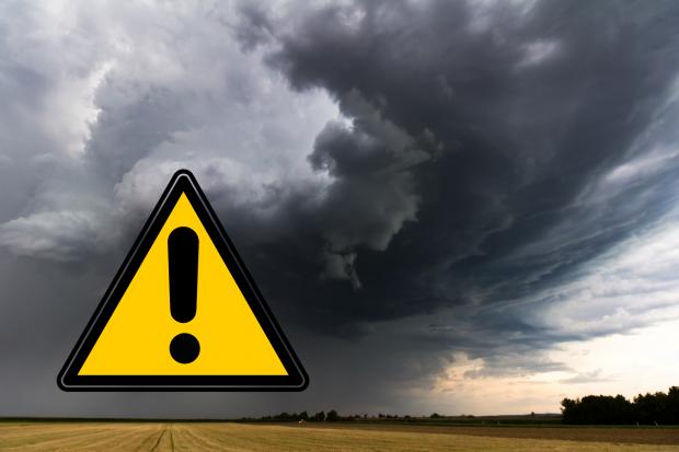Following the weekend heatwave, thunderstorms are to be expected in Barry on Monday, August 15 (Canva)