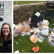 Litter at Loch Lomond National Park has been an issue since lockdown restrictions eased