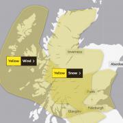 Gusts of up to 60mph as Met Office issues yellow weather warning for Scotland (Met Office screengrab)