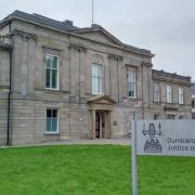 The woman appeared at Dumbarton Sheriff Court