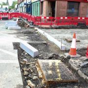 The roadworks began on May 9 and have left businesses short-changed