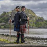 Alexandria teens Rowan Murdoch and Beth Turner are preparing for the Scottish Pipe Band Championships