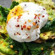 Poached eggs and Avocado on toast. Credit: Canva