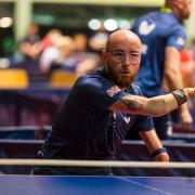 Martin Perry has been named in a 13-strong GB squad to compete in the 2022 World Para Table Tennis Championships. Image: Manca Meglic