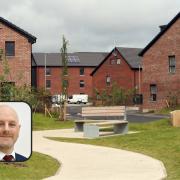 West Dunbartonshire Council has built hundreds of new homes for social rent in recent years - but Cllr Ian Dickson, inset, says there's still a need for council houses for larger families