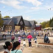 An artist's impression from the Lomond Banks development proposals