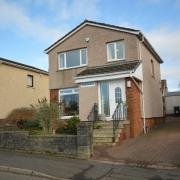 The three-bedroom detached villa on Ledrish Avenue is on the market for offers over £299,995