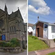 The West Kirk and St Andrew's Church buildings in Dumbarton would close under the Clyde Presbytery's plans