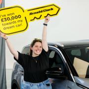 Iona was left speechless after she was given the money to buy her car